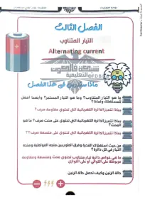ملزمة الفيزياء السادس العلمي علي فلاح الفصل الثالث 2024