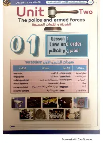 ملزمة Unit two الإنكليزي السادس الادبي محمد النداوي 2024