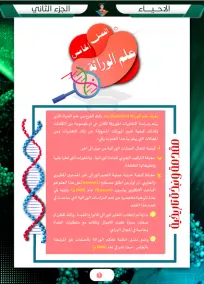 ملزمة وراثة أحياء السادس العلمي 2024 من إعداد الأستاذ أبوالفضل الساعدي